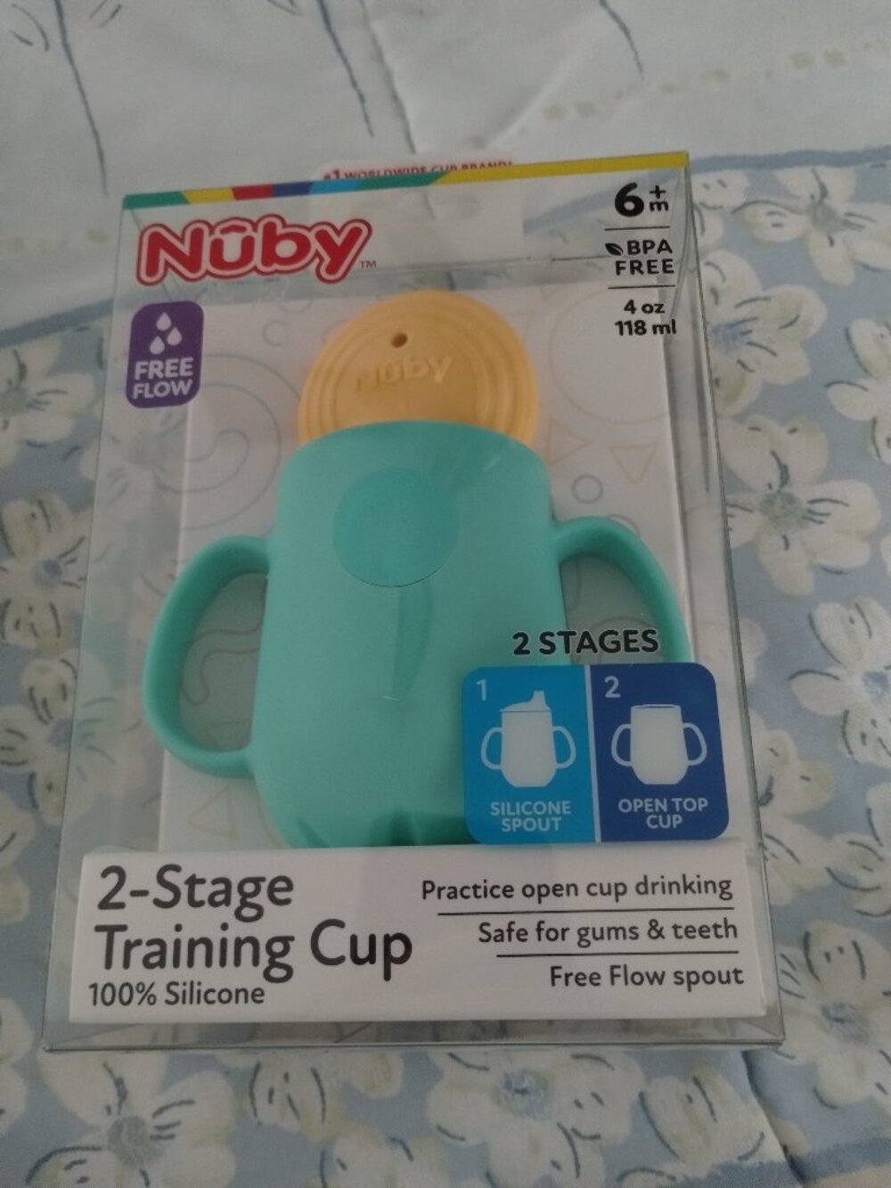 Nuby 2-Stage Training Cup , new